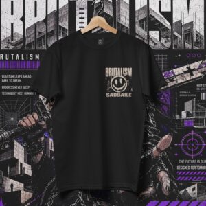 Camiseta Sad Baile — DROP NOVO BRUTALISM — Sad Baile