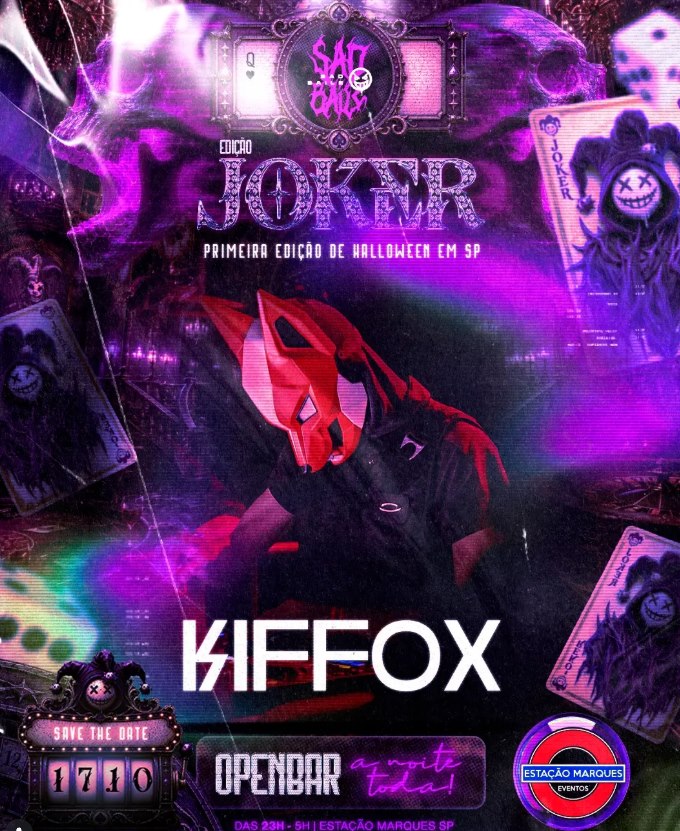 KIFFOX — line-up da Sad Baile