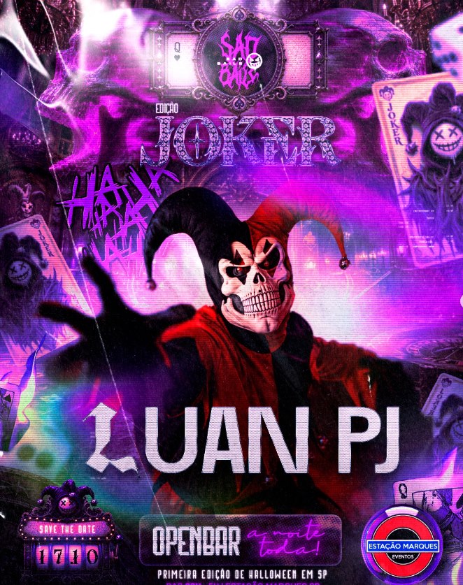 LUAN PJ — line-up da Sad Baile