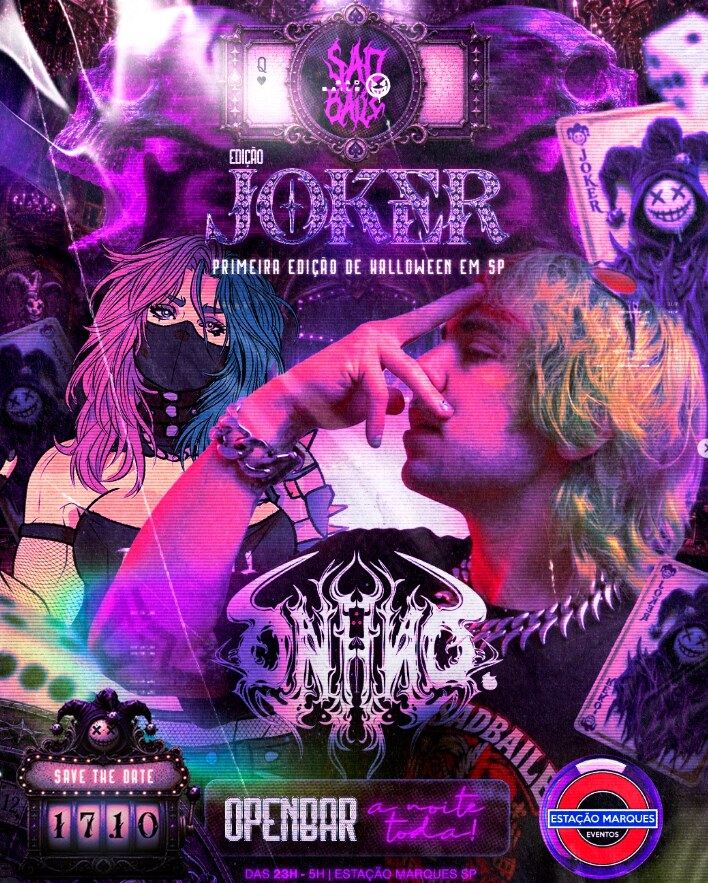 Arte do ONI INC. na Sad Baile